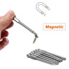 Mesee 11 Pieces Torx Screwdriver Bits Set, 1/4 Inch Hex