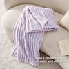 Bedsure Bedsure Lavender Fog Twin Blanket for Bed - GentleSoft