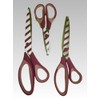 Uaugulft Scissors, Sharp Blades with Pattern, Soft Grip Handle, Multi-Purpose
