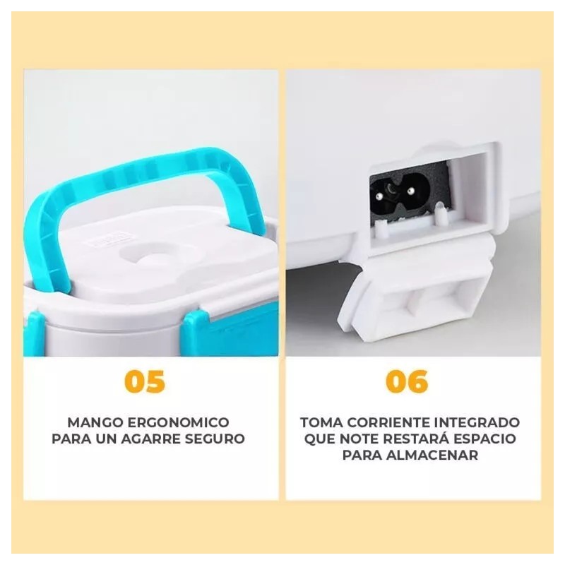 EG Lonchera Portátil Eléctrica Con Calefacción De Alimentos