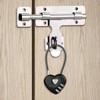 2 Pack Combination Lock, 3 Digit Heart Shaped Padlock for