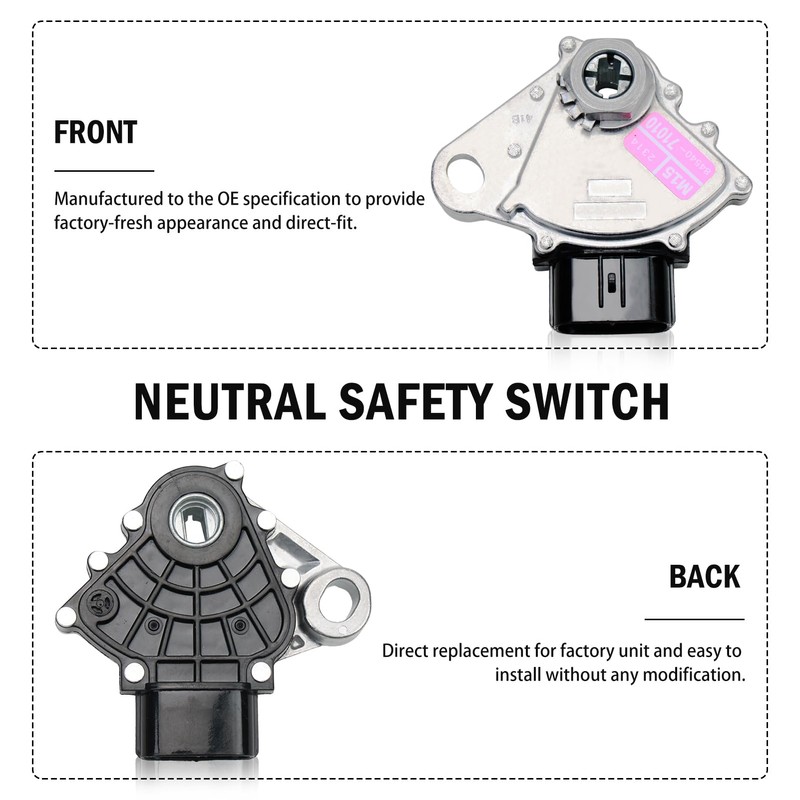 Neutral Safety Switch Fit for Tundra 2007-2019 Sequoia 2008-2019 Transmission