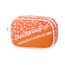 Cox Sportif LG5SBZ03L Ball Holder, Small Storage Zipper Pouch, Round Golf,, OR00 (orange)