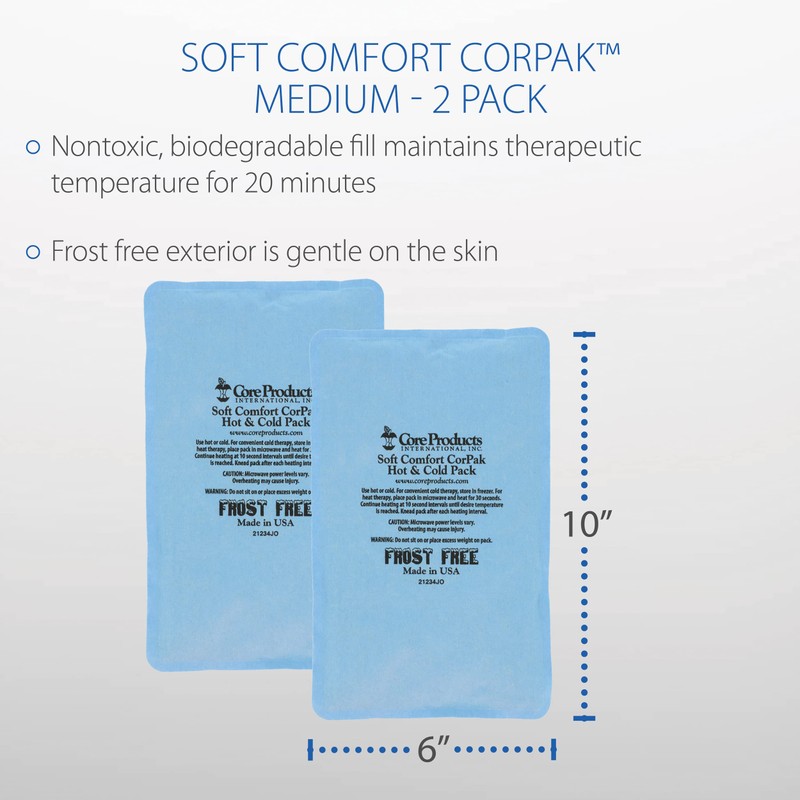 Core Products Soft Comfort CorPak, No Frost Hot and Cold