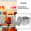 Wzenclave Ice Cream Box Ice Cream Freezer Containers Food Storage