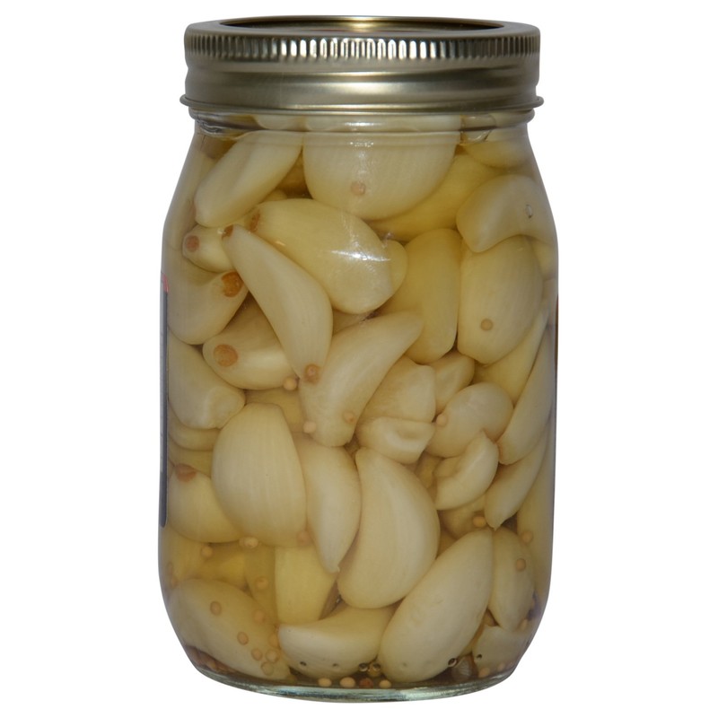 Texas Hill Country Hot Pickled Garlic 16oz