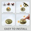 Brushed Gold Bath Tub Drain Stoppers,Wellup Universal Pop Up Bathtub