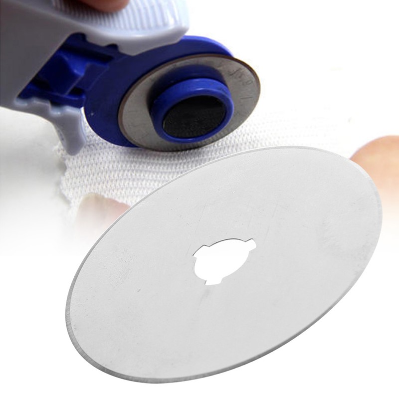 10Pcs Roller Wheel Round Knife Blade SKS-7 Cloth Paper Cutter