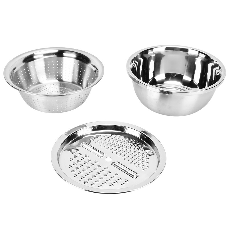 304 Stainless Steel Drain Basin 3 In 1 Set Vegetable