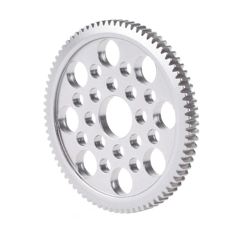 JFtech 7075 Aluminium Metal 48P Spur Gear 85T for 3Racing