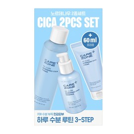 CAREZONE Re-Cure Nordenau Cica 2pcs Set (Toner 240mL+Essence 90mL) - CAREZONE Re-Cure Nordenau Cica 2pcs Set (Toner 240