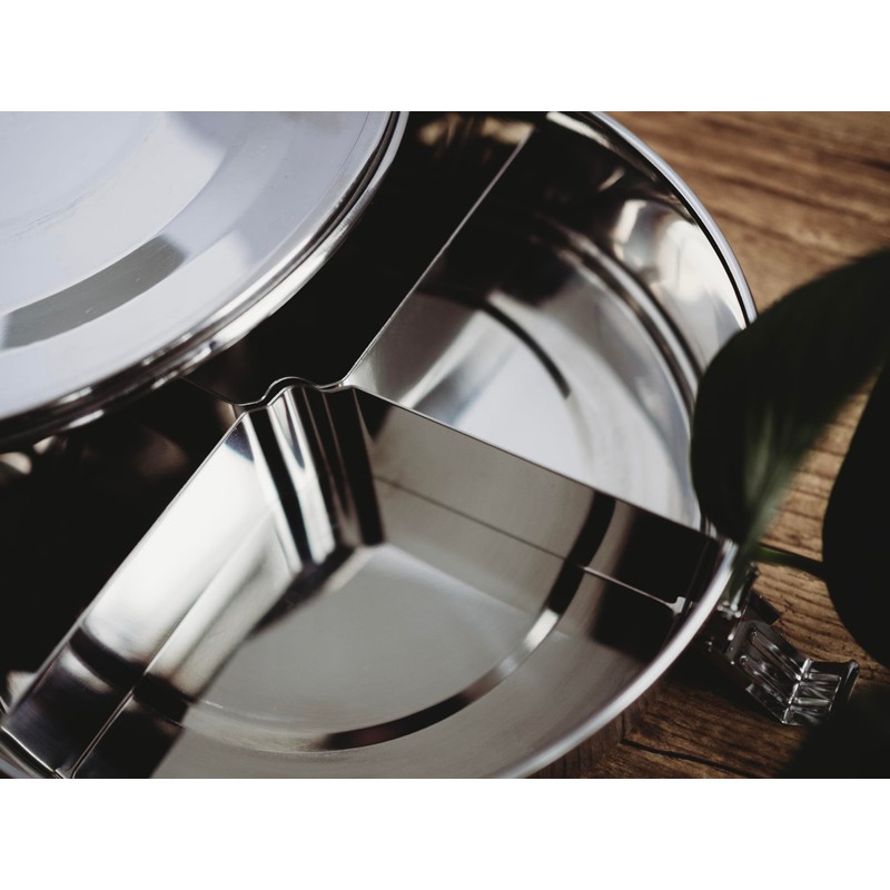 Life Without Plastic Round Stainless Steel Airtight Take-Out Container with