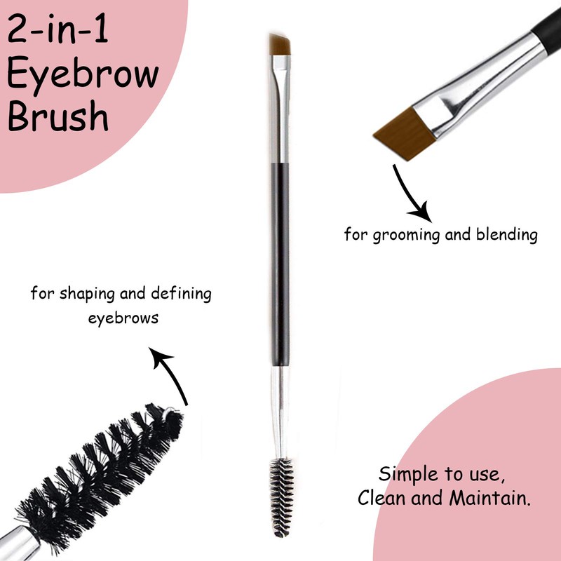 TEUVO Eyebrow Stencil Set for Beginners 3 Protocol Makeup, 24