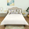 KEEPREAL Beautiful Flowers Bunny Satin Pillowcase for Hair and Skin