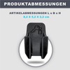 3D-Druck Camper Key Holder Suitable for Ducato 8 Motorhome/Caravan (Black)