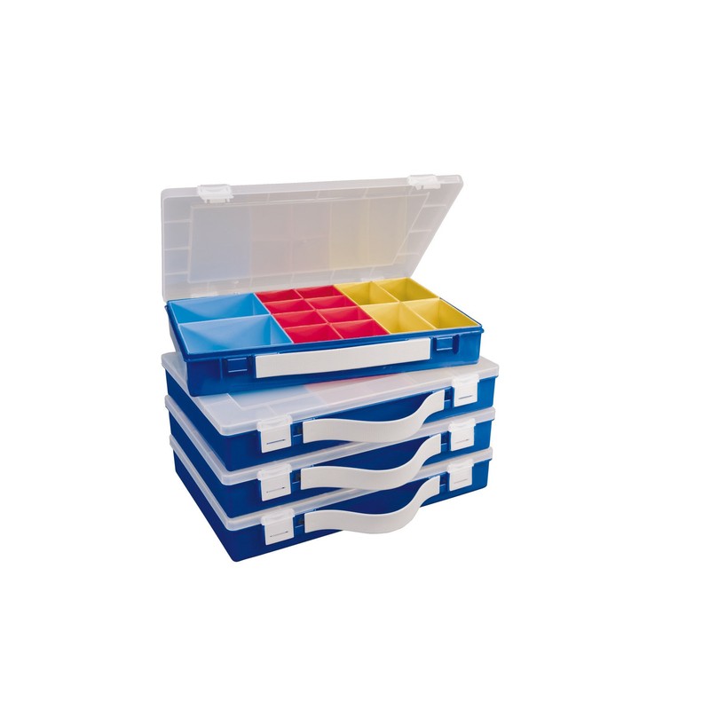 huenersdorff 600700 PP-PREMIUM 12 Insert Assortment Box with Handle -