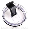 20 oz Tumbler Lids, Fits for YETI Rambler, Ozark Trail,