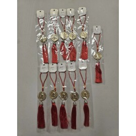 Lot Of 11 Jesus Car Tassels Pendant
