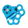 Rock Climbing Pulley 3 Holes Single Pulley Climbing Bearing for