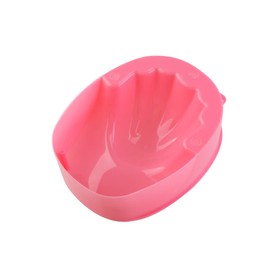 Mikinona 2sets Nail Soak Bowl 18x11.5x5cm Nail Gel Remover Manicure Set for Hand Care Professional Home Use 2pcs*2 Random Color