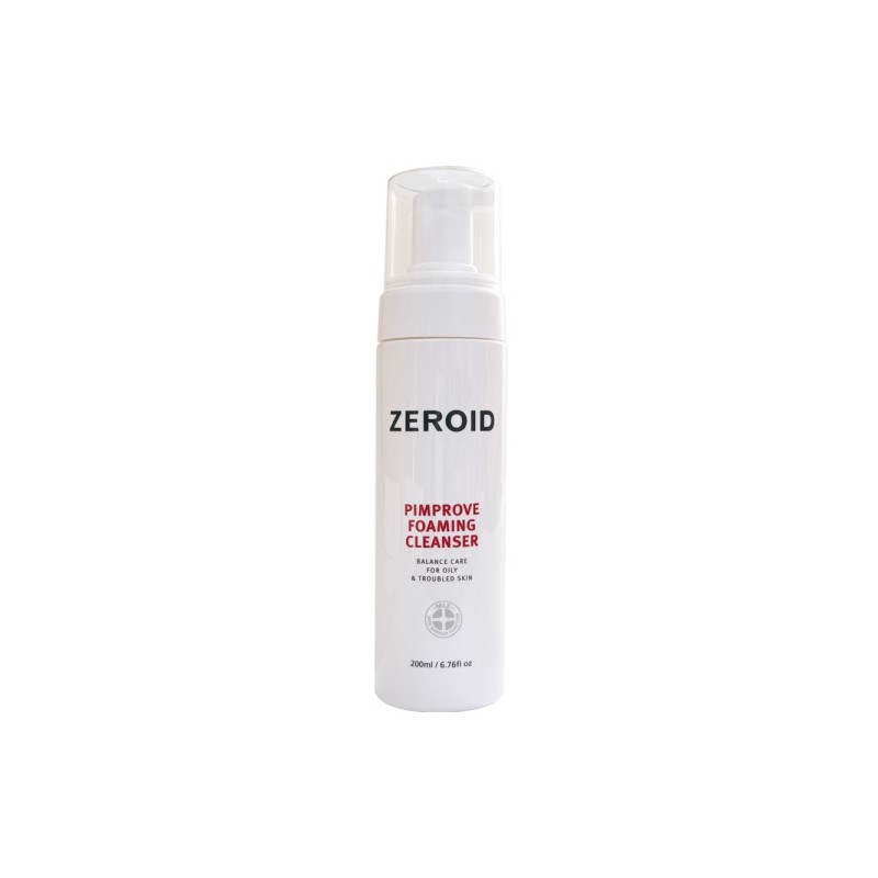 Zeroid Pimple Probe Foaming Cleanser 200ml 2 Pieces / Circle