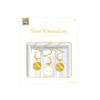 PD-Party 7023113 Hanging Swirl Decoration | Party Theme | Celebration