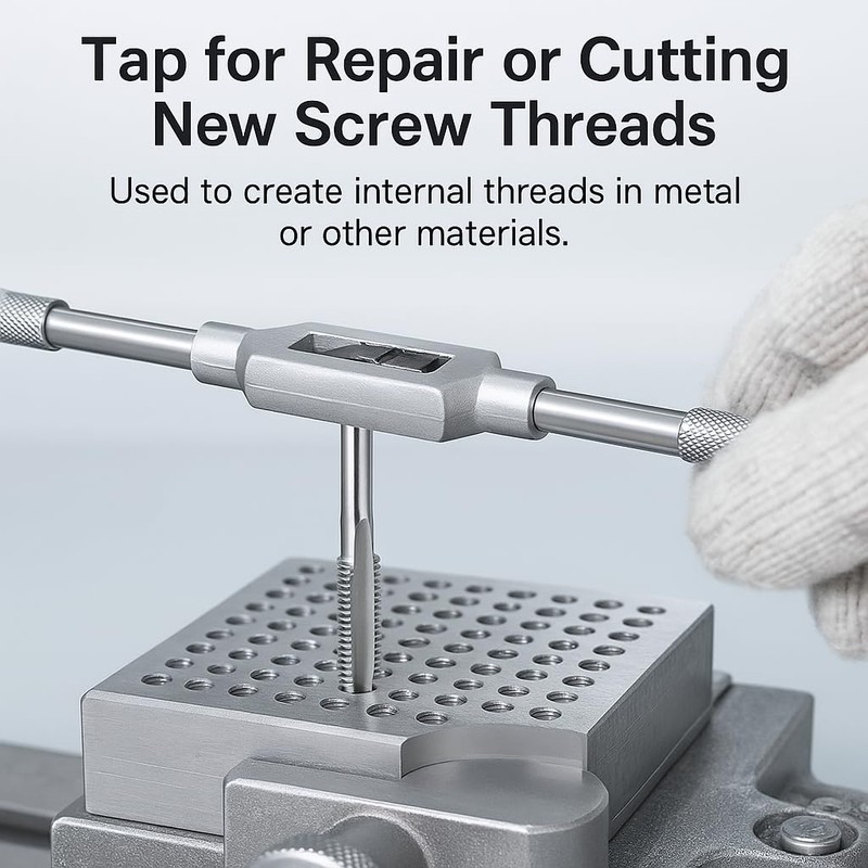 Yamesh 3/4"-10 Thread Tap and Die Set HSS Tap with