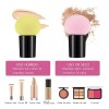 Kit De Esponja Para Maquillaje Con Brochas Kabuki Para Base