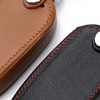 Happyit Leather Car Key Cover Cases keychain for VW Volkswagen