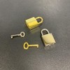 Mini Gold Padlock 052430DC 5ea