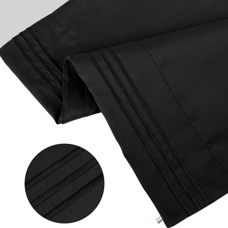 PiccoCasa Brushed Microfiber Pillowcases 2 Pack Soft Breathable Pillow Covers