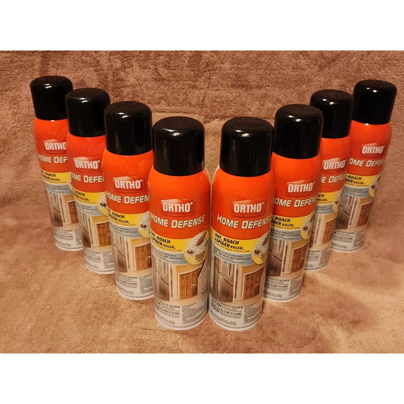 ORTHO Lot of 8: Ortho Home Defense 18 oz. Aerosol