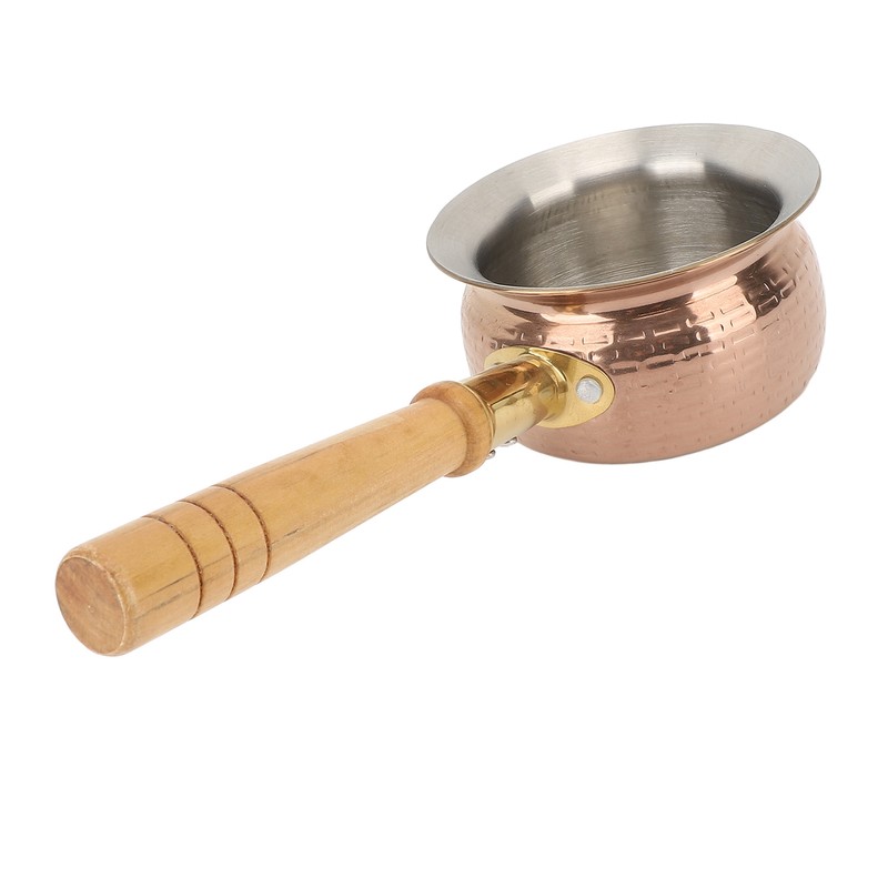 Stainless Steel Butter Warmer Small Saucepan Multifunction Butter Melting Pot