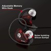 BASN Bsinger+PRO Dual Drivers Headphones (Earbuds/Earphones) with MMCX Detachable Cables,