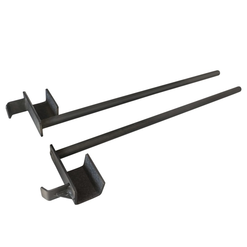 PRISP Safety Bars with J-Hooks - Compatible with 2.5 x