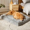 MIHIKK Extra Large Dog Bed, XL Orthopedic Egg Foam Dog