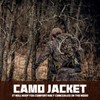 YEVHEV Quiet Hunting Clothes Suit Clothing Gear Camouflage Hoodie Jacket