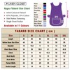 LINEN CLOSET Womens Tabards with Pockets for Men Ladies Cleaning