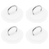 Tiardey 4pcs 3.15inch Inflatable Boat Kayak D-ring Small Round Pad/Patch