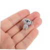 Totority Cute Miniature Koala Bear Figurines Resin Animals Keychain Set