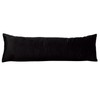 Classic Home Store Black Velvet Draught Excluder Narrow Boat Caravan