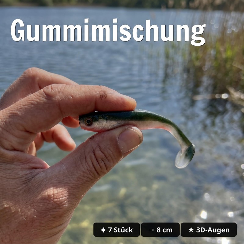 Zite Fishing InZite Pershad Set | 56 Rubber Fish in