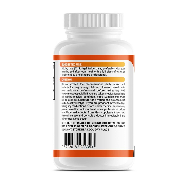 Liposomal Vitamin C Capsules - 2000mg Pure Extra High Strength