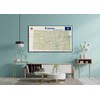 Kansas State Physical Poster Map - 16.5 x 27.5 Inches