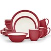 Noritake Colorwave Raspberry 16-Piece Set - Curve, Service for 4