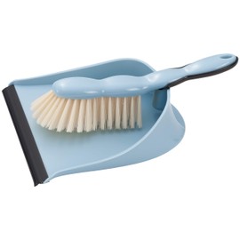 haug bürsten - Gecko Dustpan Set - Colour: Soft Blue - Size: 350 x 235 x 47 mm - Made in Germany