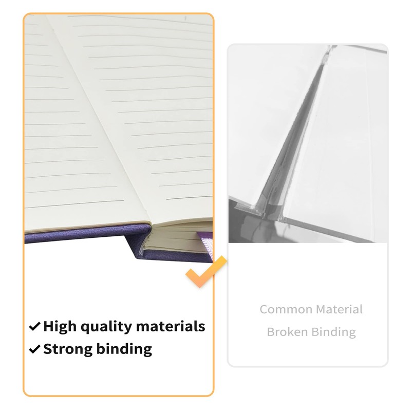 Mlife A6 Small Journal Notebook, 192 Pages, A6 Notebooks, Mini