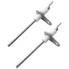 BGEHHCY Upgraded 2Pcs 025-37499-000 Gas Furnace Flame Sensor Fit for