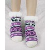 BenSorts Kids Winter Slipper Socks with Grippers Warm Soft Christmas