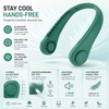 Portable Bladeless Neck Fan for Hands-Free Cooling – 5-Speed USB